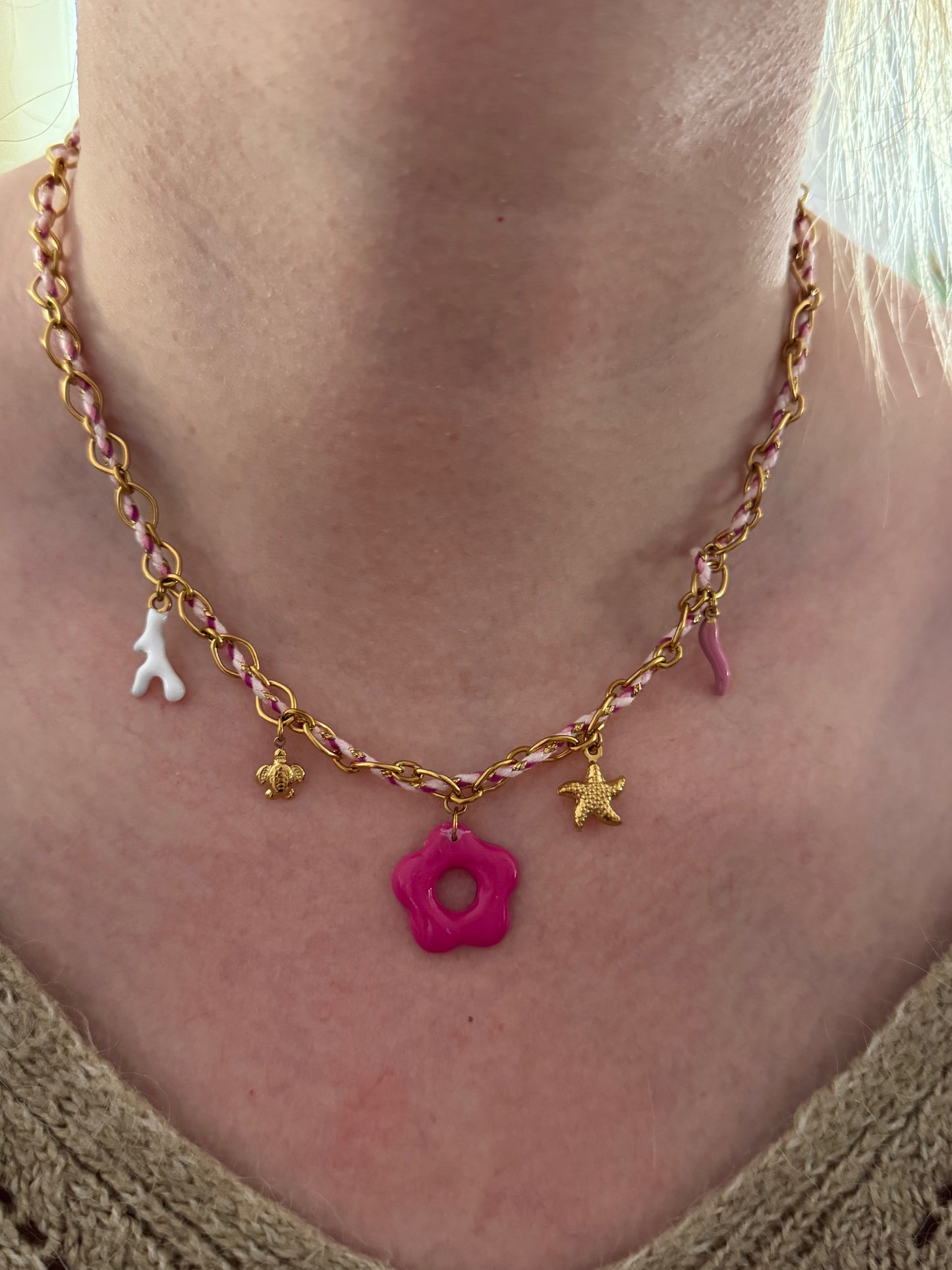 Collier Charms Alba